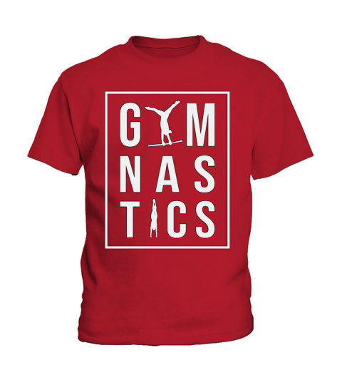 Gymnastics Unven Bars Hopper Acrobat Mat Gymnast Kids T-Shirt