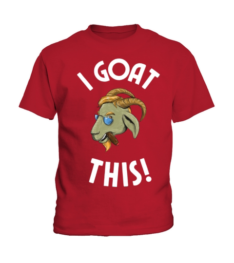 I goat this essential funny sarcastic illustration Kids T-Shirt