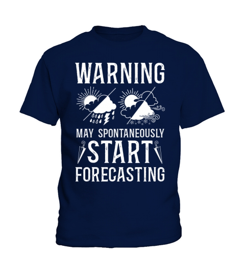 Meteorologist Weather Forecast Kids T-Shirt
