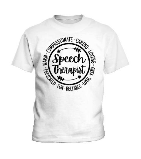 Speech Therapist Kids T-Shirt