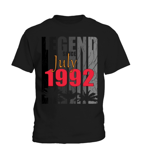 Vintage gift idea born July 1992 Kids T-Shirt