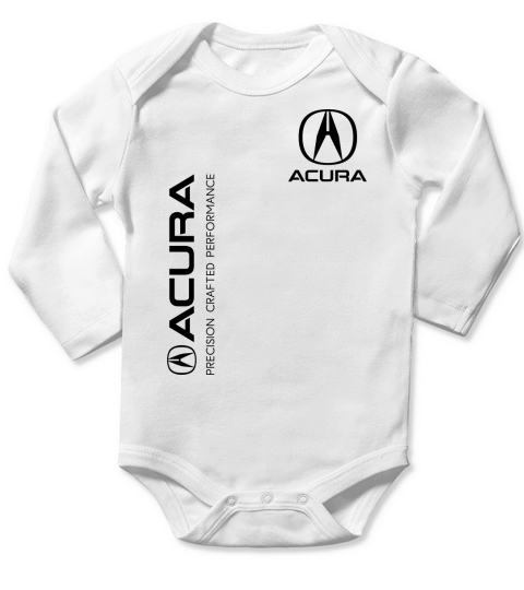 Acura Race Acura Racing Long Sleeve Baby One-Piece