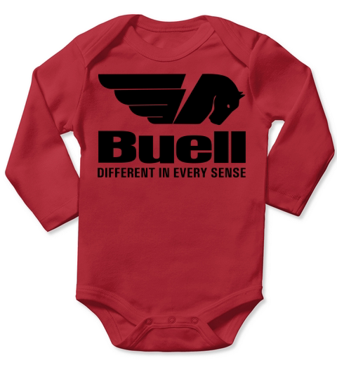 Buell Motorcycles Long Sleeve Baby One-Piece