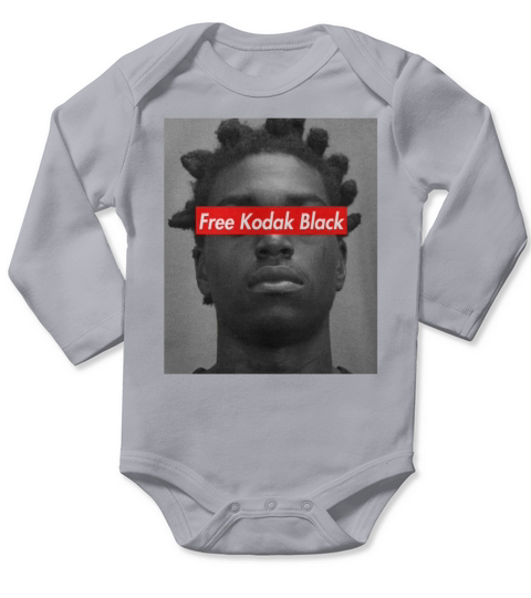 Free Kodak Black Long Sleeve Baby One-Piece