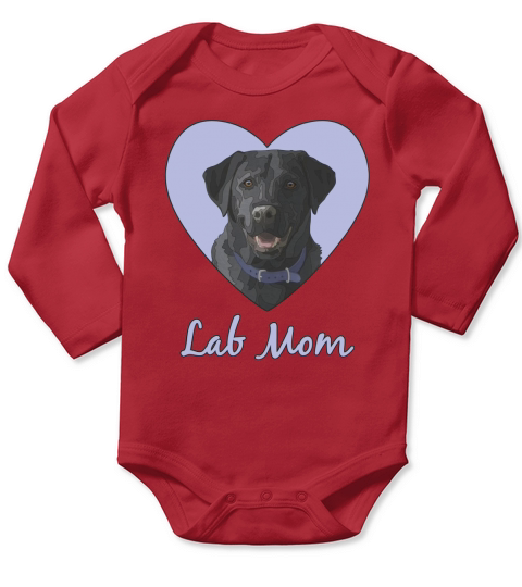 Its Good To Be Black Labrador Retriever Dog Mom  Tshirt Long Sleeve Baby One-Piece