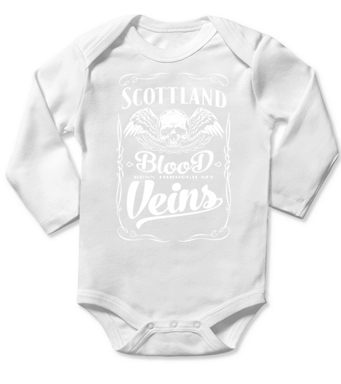 Its Great To Be Scottland Tshirt Long Sleeve Baby One-Piece
