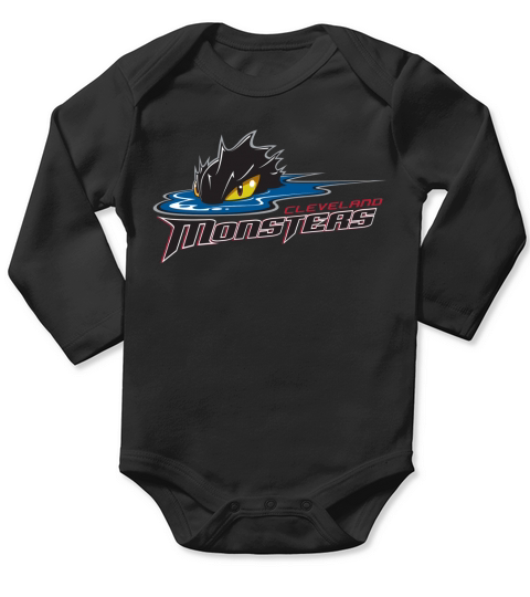Lake Erie Monsters - Cleverlan shirt Long Sleeve Baby One-Piece