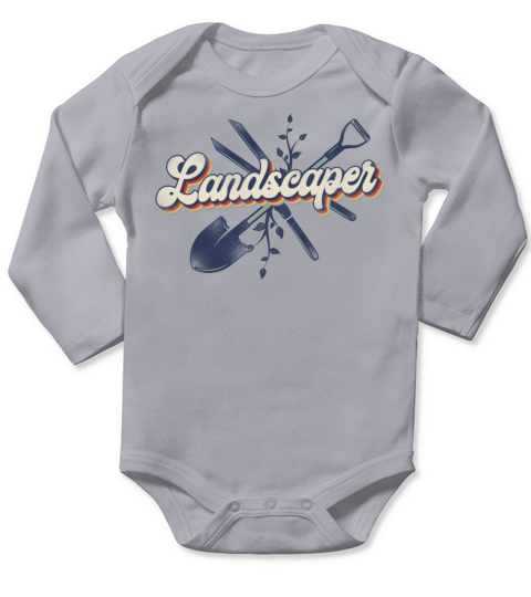 Landscaper Landscaping Landscape Long Sleeve Baby One-Piece
