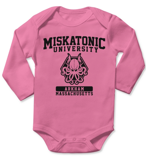 Miskatonic University Long Sleeve Baby One-Piece