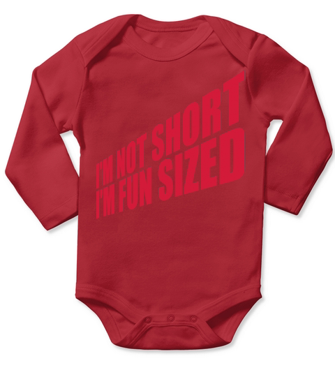 Not short fun sized Long Sleeve Baby One-Piece