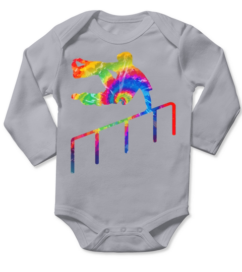 Parkour Free Running Traceur Tie Long Sleeve Baby One-Piece