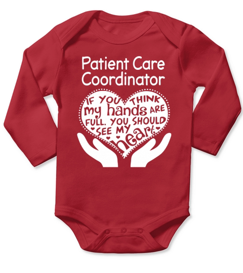 Patient Care Coordinator FFull Hand Long Sleeve Baby One-Piece
