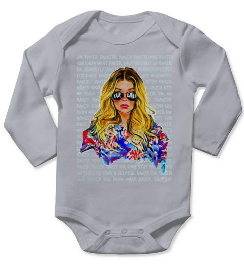 Pretty Awesome Womens Alexis Ew David Rose Mother’s Day Gift Long Sleeve Baby One-Piece