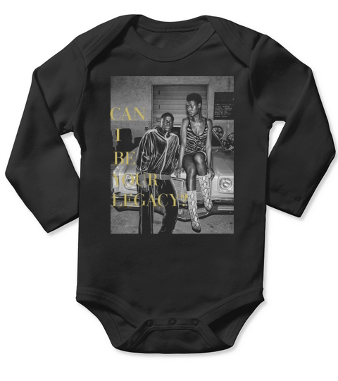 Queen and Slim Can I be your Legacy top Long Sleeve Baby One-Piece