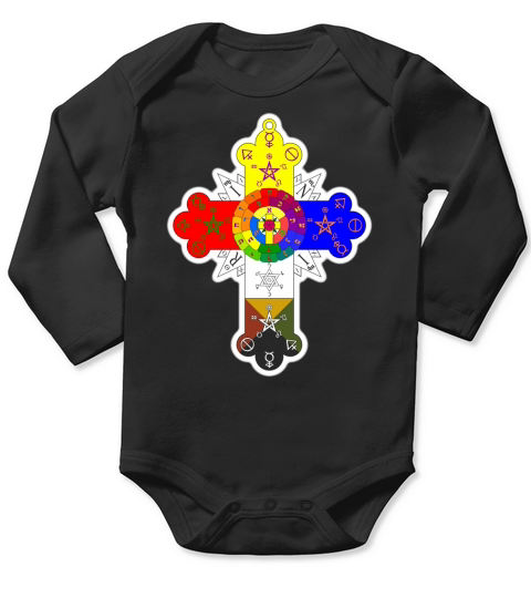 Rosicrucian Lamen shirt Long Sleeve Baby One-Piece