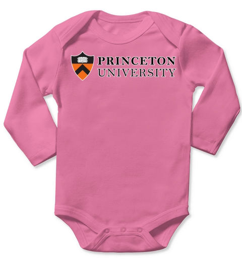 Simple Logo Princeton University 2020 Long Sleeve Baby One-Piece