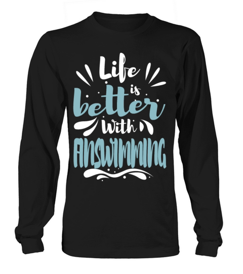 Cool Funny Finswimmer Finswimming Is Calling Club Long sleeved Unisex