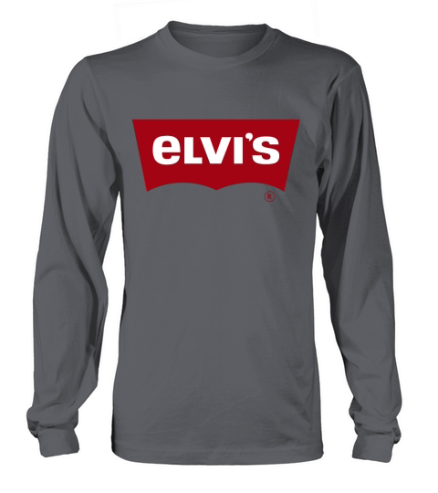 ELVIS - Levis Style Logo Long sleeved Unisex