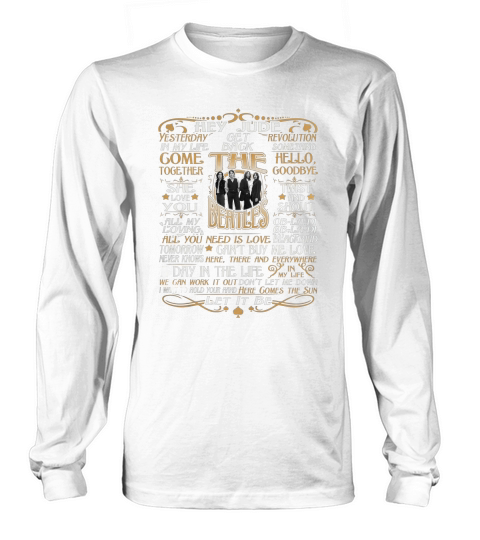 Limited Editon! Must have shirt for The Beatles Fans Long sleeved Unisex