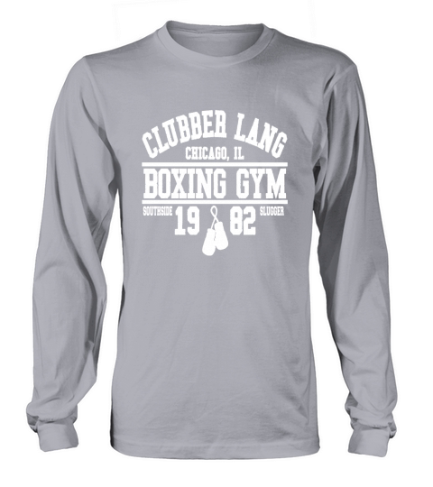 T-SHIRT GYM DE BOXE CLUBBER LANG Long sleeved Unisex