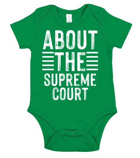Abort The Supreme SCOTUS Court Pro Choice Roe v Short Sleeve Baby One-Piece