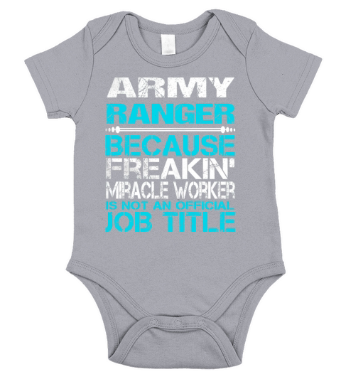 ARMY RANGER Short Sleeve Baby One-Piece