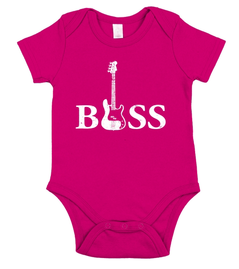 Chemise Bassiste Cadeau Joueur De Bass Short Sleeve Baby One-Piece