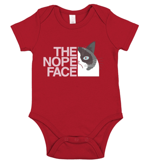 DAS NOPE-GESICHT Short Sleeve Baby One-Piece