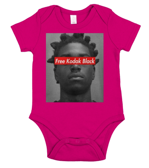 Free Kodak Black Short Sleeve Baby One-Piece