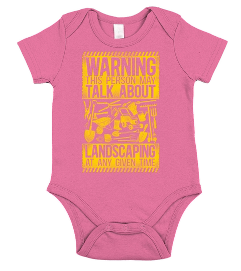 Landscaper Landscaping Landscape Short Sleeve Baby One-Piece