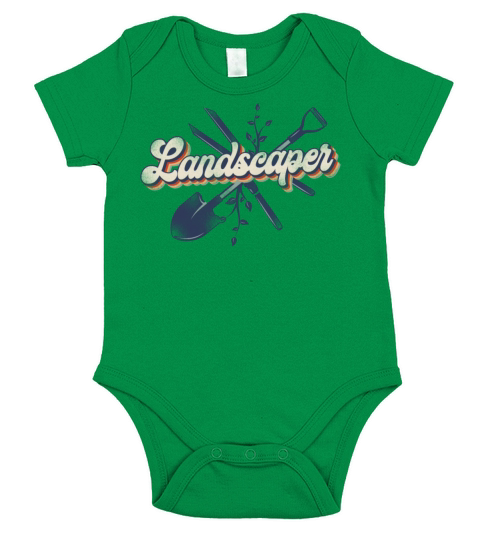 Landscaper Landscaping Landscape Short Sleeve Baby One-Piece