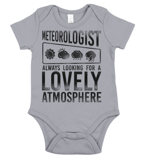 Meteorologist Weather Forecast Short Sleeve Baby One-Piece