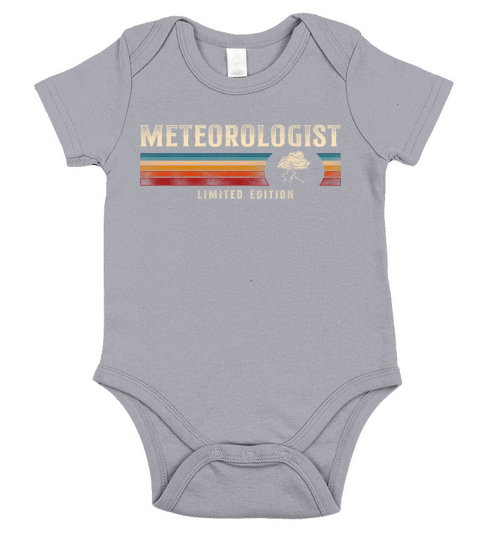 Meteorologist Weather Forecast Short Sleeve Baby One-Piece
