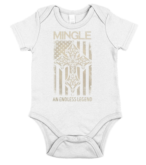 MINGLE An Endless Legend Name Shirts Short Sleeve Baby One-Piece