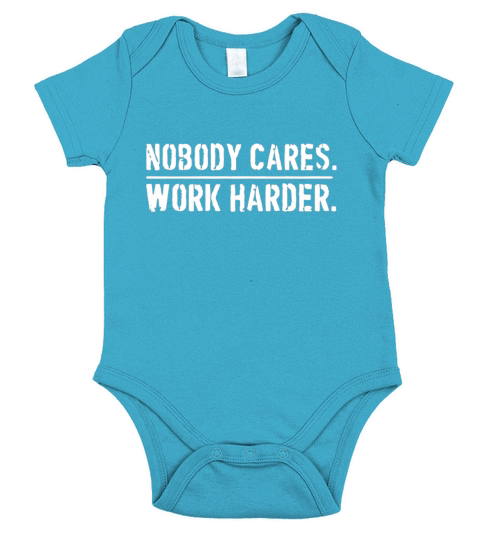 Nobody Cares Work Harder Lamar Jackson shirt Short Sleeve Baby One-Piece