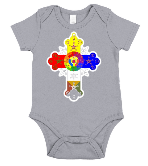 Rosicrucian Lamen shirt Short Sleeve Baby One-Piece