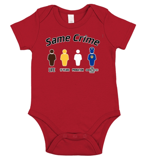 Same crime different time funny Short Sleeve Baby One-Piece