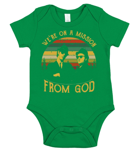 The Blues Brothers we’re on a mission from God Short Sleeve Baby One-Piece