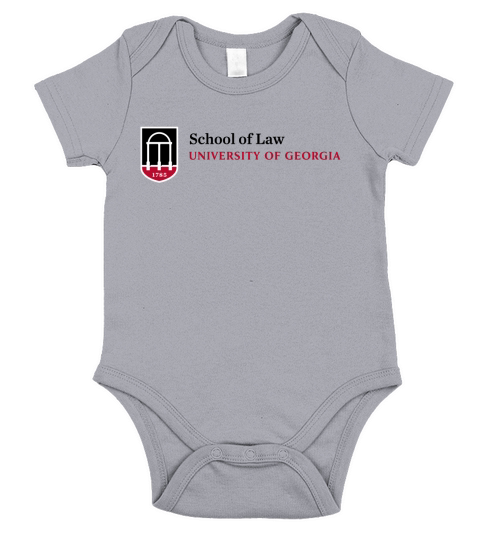 University of Georgia School of Law. Short Sleeve Baby One-Piece
