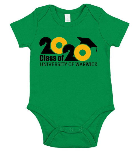 University of Warwick Class of Graduation 2020 Short Sleeve Baby One-Piece