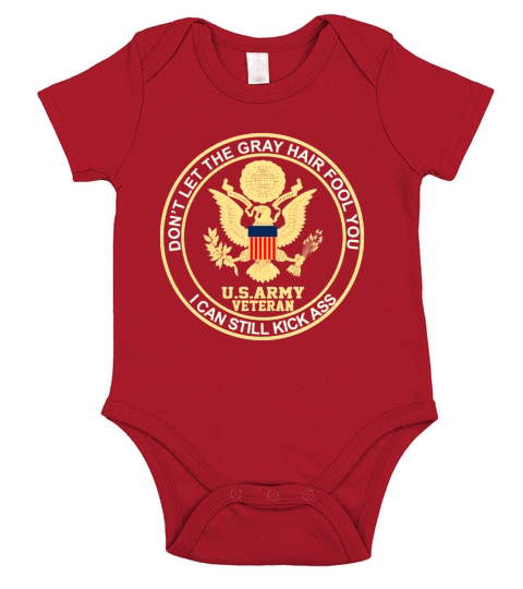 us army veteran tshirt Short Sleeve Baby One-Piece