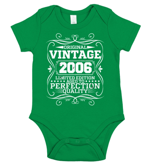 Vintage 2006 Original Limited Edition Short Sleeve Baby One-Piece