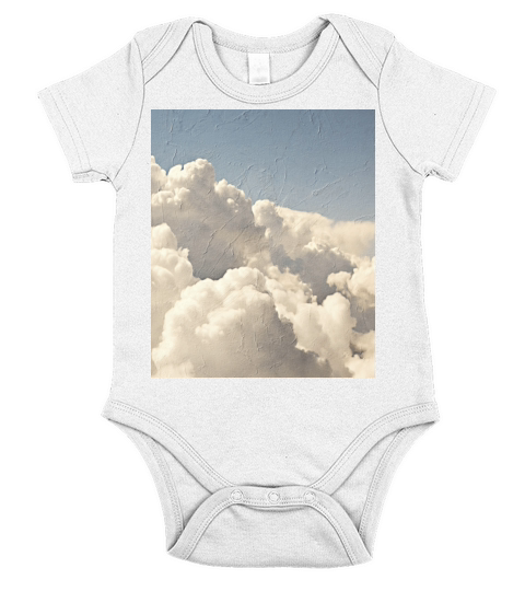 Vintage Cloud Aesthetic Dreamcore Short Sleeve Baby One-Piece