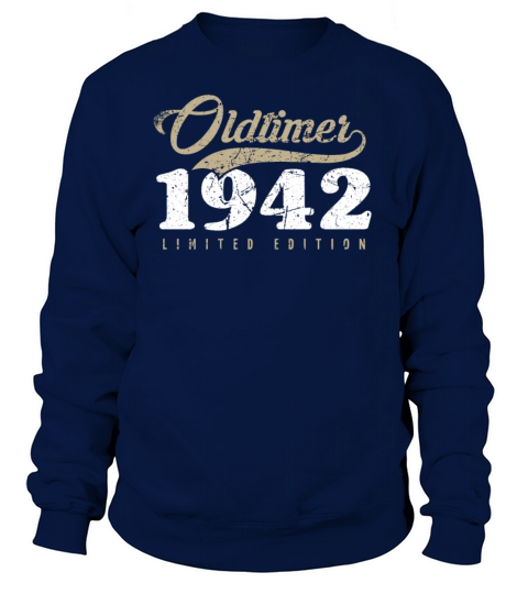 Classic Car 1942 80th Birthday 80 Years Sweatshirt Unisex