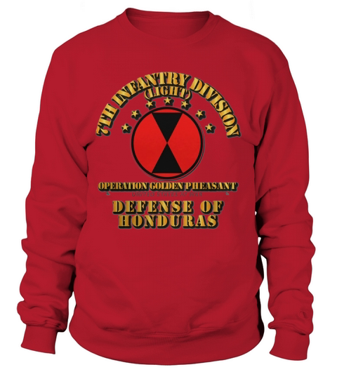 Golden Phesant - 7th Infantry Division Sweatshirt Unisex