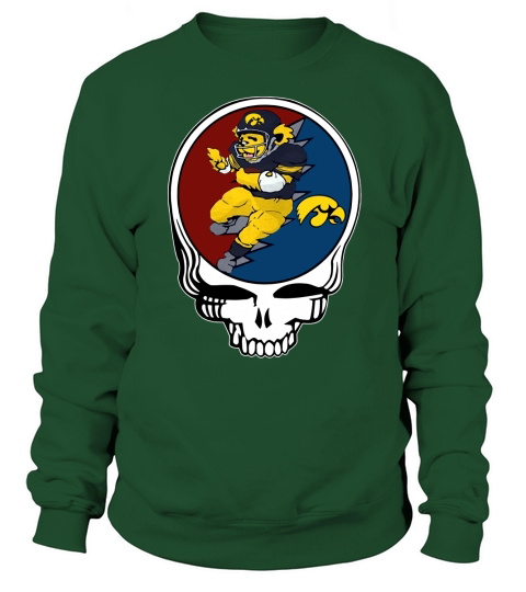 GratefulDead Iowa Hawkeyes Sweatshirt Unisex