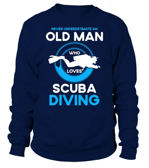 Scuba Diving Gift Underwater Lover Scuba Diver Sweatshirt Unisex