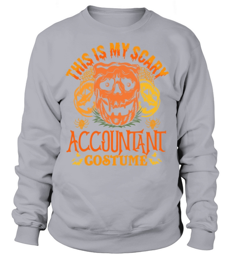 This Is My Scary Accountant Costume Halloween Sweatshirt Unisex