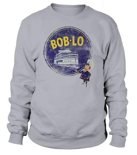 Vintage Retro Classic Cute Detroit Boblo Island Sweatshirt Unisex