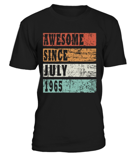 1965 july vintage birthday T-Shirt Unisex